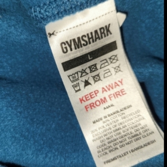 Gymshark Apollo Crew Neck Pullover Sweatshirt Shirt Green Blue Men Large Unisex - Picture 5 of 9